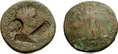 CLAUDIUS. 41-54 AD. Æ Sestertius (28.76 gm, 7h). Rome mint. Struck circa 41-42 AD. Estimate $300 CLAUDIUS. 41-54 AD. Æ Sestertius (28.76 gm, 7h). Rome mint. Struck circa 41-42 AD. Laureate head right;