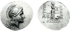 TROAS, Ilion. Circa 188-133 BC. AR Tetradrachm (17.02 g, 1h). Kleon, son of Zoilos, "magistrate." Estimate $4000  TROAS, Ilion. Circa 188-133 BC. AR Tetradrachm (17.02 g, 1h). Kleon, son of Zoilos, "m