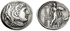 PTOLEMAIC KINGS of EGYPT. Ptolemy I Soter. As Satrap, 323-305 BC. AR Tetradrachm (15.64 g, 1h). Obverse die signed by the artist D. Alexandria or Paphos mint. Struck circa 310-305 BC. Estimate $500  P