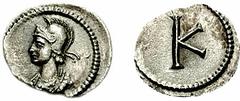 COMMEMORATIVE SERIES. 337-354. AR Third Siliqua (1.05 g, 6h). Constantinople mint. Struck circa 330 AD. Estimate $1000 COMMEMORATIVE SERIES. 337-354. AR Third Siliqua (1.05 g, 6h). Constantinople mint