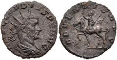 Roman Imperial Claudius II Gothicus. AD 268-270. Antoninianus (19mm, 2.98 g, 6h). Rome mint. 1st emission, circa October-November AD 268. IMP CLAVDIVS P F AVG, radiate, draped, and cuirassed bust righ
