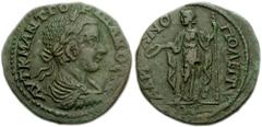 THRACE, Hadrianopolis. Gordian III. 238-244 AD. Æ 27mm (11.04 g). Laureate, draped and cuirassed bust right / Concordia standing left, holding patera and sceptre. Youroukova - (V232/R586 - unlisted co