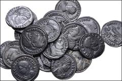 Large Lots ROMAN. Imperial. Lot of twenty (20) Æ Folles from Licinius I to Constantius II. Includes: Licinius I (7) // Licinius II (1) // Constantine I (6) // Crispus (4) // Constantine II (1) // Cons