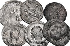 Large Lots ROMAN. Imperial. Lot of thirty-five (35) Antoniniani. All coins: Issues from Gordian III to Numerian. A good starter collection or dealer lot. Coins Fine to Near VF, some with light porosit