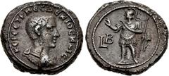 Roman Provincial EGYPT, Alexandria. Herennius Etruscus. As Caesar, AD 249-251. Potin Tetradrachm (24mm, 13.02 g, 11h). Dated RY 2 of Trajan Decius (AD 250/1). K ЄPЄ ЄTP MЄC ∆ЄKIOC KAIC, bareheaded, dr