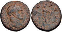 Roman Provincial PHOENICIA, Ace-Ptolemais. Macrinus. AD 217-218. Æ (24mm, 12.29 g, 12h). Laureate head right / Perseus standing facing, head left, holding head of Medusa and harpa. Sofaer 188; Rouvier