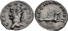 Valerianic Dynasty – Mediolanum (Milan) mint Gallienus. AD 253-268. Antoninianus (22.5mm, 2.16 g, 12h). Mediolanum (Milan) mint. Issue 2(2), AD 260-1. GALLIENVS AVG, radiate head left / LEG I ADI VI P