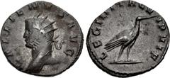 Valerianic Dynasty – Mediolanum (Milan) mint Gallienus. AD 253-268. Antoninianus (21.5mm, 3.15 g, 12h). Mediolanum (Milan) mint. Issue 2(2), AD 260-1. GALLIENVS AVG, radiate head left / LEG III ITAL V