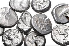 Large Lots GREEK. Asia Minor. Lot of ten (10) AR staters from mints in southern Asia Minor. All 5th century issues. Includes the following: LYCIA, Phaselis (2) // PAMPHYLIA, Aspendos (6) // Side // CI