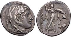 Greek PTOLEMAIC KINGS of EGYPT. Ptolemy I Soter. As satrap, 323-305/4 BC, or king, 305/4-282 BC. AR Tetradrachm (27.5mm, 15.12 g, 1h). Ptolemaic standard. In the name of Alexander III of Macedon. Alex