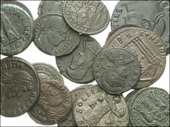 ROMAN. Imperial. Lot of eighteen 4th century Æ. Galerius, Caesar. Heraclea. RIC VI 20b // Maxentius. Rome. RIC VI 210 // Maximinus II. Nicomedia. RIC VI 77b // Licinius I. Siscia. RIC VI 234a // Const