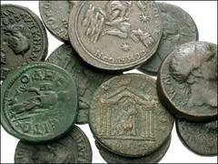 ROMAN. Provincial. Lot of eleven Æ from Thrace to Mesopotamia. Thrace. Anchialus. Gordian III and Tranquillina. Æ 26mm / Eagle facing // Odessus. Gordian III and Tranquillina. Æ 27mm / Demeter // Mace