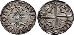 British ANGLO-SAXON, Kings of All England. Cnut. 1016-1035. AR Penny (19mm, 1.11 g, 6h). Quatrefoil type (BMC viii, Hild. E). London mint; Beorhtnoth, moneyer. Struck circa 1016-1023. + CNVT REX ANGLO