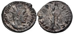 Roman Imperial Marius. Romano-Gallic Emperor, AD 269. Antoninianus (19mm, 2.72 g, 1h). Colonia Agrippinensis (Cologne) mint. 2nd emission, circa mid AD 269. IMP C M AVR MARIVS AVG, radiate and cuirass