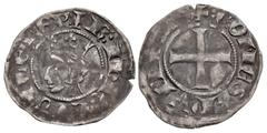The Richard A. Jourdan Collection – World FRANCE, Provincial. Provence (comté). Charles I d'Anjou. 1246-1285. AR Denier provençal coronat (19mm, 0.74 g, 9h). Third period, 1277-1285. + K : IhR : CICIL