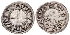 The Richard A. Jourdan Collection – World FRANCE, Provincial. Toulouse. Guillaume IX of Aquitaine. Second reign, 1119-1123. AR Denier (18mm, 1.25 g, 5h). Toulouse mint. VVIELMO CO(ME) , cross pattée; 