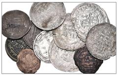 Large Lots ISLAMIC. Miscellaneous. Lot of eleven (11) silver and bronze issues. Includes: Arab-Sassanian. Æ Pashiz // 'Abbasid. AR Dirhams (3) // 'Abbasid. Æ Fals // Samanid. Æ Fals (6). One dirham wi