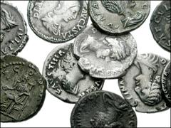 ROMAN. Imperial. AR Denarii of 2nd-3rd centuries. Includes: All Empresses. Sabina. Concordia standing left. RSC 3a // Faustina I. Juno standing left; peacock before her. RSC 215 // Diva Faustina I. Ae