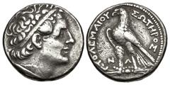 Greek PTOLEMAIC KINGS of EGYPT. Ptolemy IV Philopator. 222-205/4 BC. AR Tetradrachm (25mm, 14.06 g, 1h). Uncertain mint 42. Dated year 51 of an uncertain era (212/1 BC). Diademed head of Ptolemy I rig