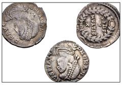 Large Lots ROMAN. Imperial. Lot of three (3) AR Siliquae from Julian II to Gratian. Includes: Julian II // Valens // Gratian. Toned, the Valens bent. VF. LOT SOLD AS IS, NO RETURNS. Three (3) coins in