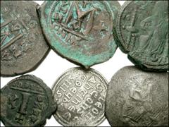 BYZANTINE. Miscellaneous. AR, BI, Æ denominations. Includes: TIBERIUS II CONSTANTINE. Æ Follis. Nicomedia // MAURICE TIBERIUS. Æ Follis. Constantinople // Æ Decanummium. Antioch // LEO IV the Khazar, 