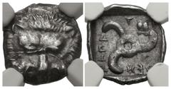 Large Lots GREEK. Asia Minor. Lot of four (4) AR Sixth Staters of the Dynasts of Lycia. Includes: Mithrapata. In NGC XF, scratches // Mithrapata. In NGC VF, 3/5, 3/5 // Aruwatijesi. In NGC XF // Aruwa