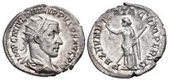The McAlee Collection – Gordian III to Philip II Lot of six (6) coins. 249a Philip I. AD 244-249. AR Antoninianus (23mm, 4.32 g, 7h). Antioch mint. 1st series, 2nd issue. IMP C M IVL PHILIPPVS P F AVG