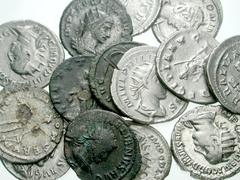 ROMAN. Imperial. Antoniniani from Gordian III through Severina. Includes: Gordian III (2) // Philip I (2) // Philip II // Trajan Decius // Herennia Etruscilla // Valerian (2) // Gallienus // Salonina 