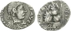 VANDALS. temp. Gaiseric to Gunthamund. Circa 440-490. AR Siliqua (1.14 g, 7h). Possible contemporary imitation. Struck in the name of Honorius. D N HON[ORI VS] P F ΛVC, pearl-diademed, draped, and cui