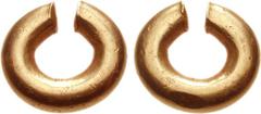 CELTIC, Britain. Ring Money. Circa 1000-50 BC. AV 15mm diameter (7.37 g). Plain solid ring with flattened ends. Van Arsdell 1-3. A few light marks and scuff. Ex Classical Numismatic Group 45 (18 March