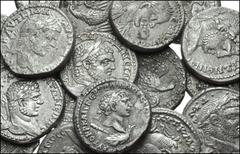 ROMAN. Provincial. Syro-Phoenician AR Tetradrachms. All coins: Unless otherwise noted, type of head or bust right / Eagle standing facing, wings spread. Includes: SYRIA, Seleucis and Pieria. Antioch. 