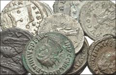 ROMAN. Mixed. Miscellaneous AR and Æ. Includes: PROVINCIAL: Egypt, Alexandria. Antoninus Pius. Tetradrachm // Same. Salonina. Tetradrachm // REPUBLICAN: M. Servilius C.f. Denarius// IMPERIAL: Gordian 