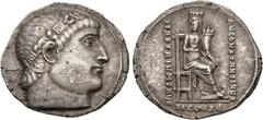 Roman Imperial Constantine I. AD 307/310-337. AR Medallion of 5 Siliquae (28mm, 15.46 g, 6h). Donative to Commemorate the Dedication of Constantinople. Constantinople mint, 5th officina. Struck shortl