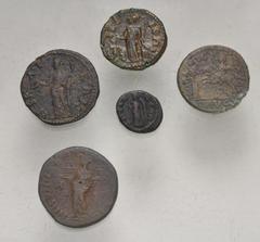 Large Lots ROMAN. Provincial. Lot of five (5) bronze issues. Includes: BITHYNIA, Nicaea. Severus Alexander, as Caesar. RG – // BITHYNIA, Nicaea. Severus Alexander, as Augustus. Lindgren 145 (this coin