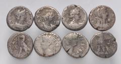 Large Lots ROMAN. Provincial. Lot of eight (8) BI Alexandrian Tetradrachms. Includes: Various rulers and types. VG-Fine. LOT SOLD AS IS, NO RETURNS. Eight (8) coins in lot.