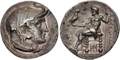 Ptolemaic Coins from the Ken Bressett Collection PTOLEMAIC KINGS of EGYPT. Ptolemy I Soter. As satrap, 323-305/4 BC. AR Tetradrachm (28mm, 17.12 g, 11h). Ptolemaic standard. In the name of Alexander I