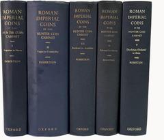 Numismatic Literature Robertson, Anne S. Roman Imperial Coins in the Hunter Coin Cabinet. Volumes I-V. (Published for the University of Glasgow by the Oxford University Press, 1962–1982). I. Augustus 