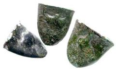 Estimate $200 SICILY, Akragas. Circa 450-425 BC. Cast Æ Trias (14.52 gm). Eagle standing left / Crab / Four pellets on base. Calciati I pg. 143, 1 // Cast Æ Tetras (11.84 gm). Two eagle heads / Crab /