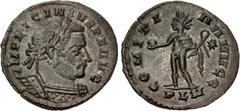 Selections from the DiMarzio Collection of London Mint Æs Licinius I. AD 308-324. Æ Follis (22.5mm, 3.94 g, 6h). COMITI AA VV GG Type. Londinium (London) mint. Struck circa AD 311-312. Laureate and cu