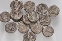 Large Lots ROMAN. Provincial. Lot of fifteen (15) Alexandria BI Tetradrachms. Includes: Nero (8) // other (7). Near VF to VF. LOT SOLD AS IS, NO RETURNS. Fifteen (15) coins in lot.