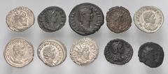 Large Lots ROMAN. Imperial. Lot of twenty-eight (28) silver and bronze issues. Includes: Gordian III (1) // Otacilia Severa (2) // Herennia Etruscilla (2) // Salonia (2) // Aurelian (2) // Severina (1