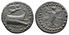 Greek (Bronze, 3.45g 18mm) LYCIA, Phaselis. Circa 190-167 BC. AE.