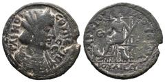 Roman Provincial (Bronze, 8.64g 28mm) Roman Provincial Coins. Cornelia Supera, Augusta, phrygia 253