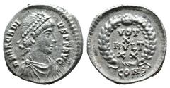 Roman Imperial (Silver, 2.04g 17mm) Arcadius AR Siliqua Arcadius (383-408 AD) AR Siliqua