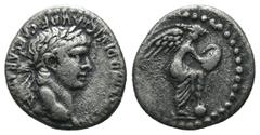 Roman Provincial Silver 1.55 gr 14 mm Nero. Achaean League Hemidrachm, ex BCD; Nero; 54-68 AD, Caesarea, Cappadocia, c. 58-60 AD, Hemidrachm,