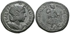 Roman Provincial Coins Weight 10.15 gr - Diameter 27 mm Bronze Roman Imperial Coin Weight 10.15 gr -Diameter 27 mm Tranquillina. Augusta, AD 241-244 (). Draped bust right, wearing stephane Rev. Artemi
