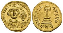 Byzantine Coins Weight 4.45 gr - Diameter 20 mm Constans II. AD 641-668. Byzantine Solidus
