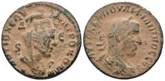 Roman Provincial Philippus I. Arabs. (244-249 AD). Æ Bronze. Seleucis and Pieria. Antioch. Obv: laureate bust of Philippus I. Arabs left. Rev: bust of Tyche right. Weight 13.10 gr - Diameter 28 mm