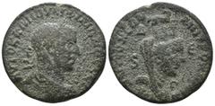Roman Provincial Philippus I. Arabs. (244-249 AD). Æ Bronze. Seleucis and Pieria. Antioch. Obv: laureate bust of Philippus I. Arabs right. Rev: bust of Tyche right. Weight 13.57 gr - Diameter 28 mm