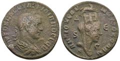Provincial Philippus I. Arabs. (244-249 AD). Æ Bronze. Seleucis and Pieria. Antioch. Obv: laureate bust of Philippus I. Arabs right. Rev: bust of Tyche right. Weight 13.62 gr - Diameter 28 mm